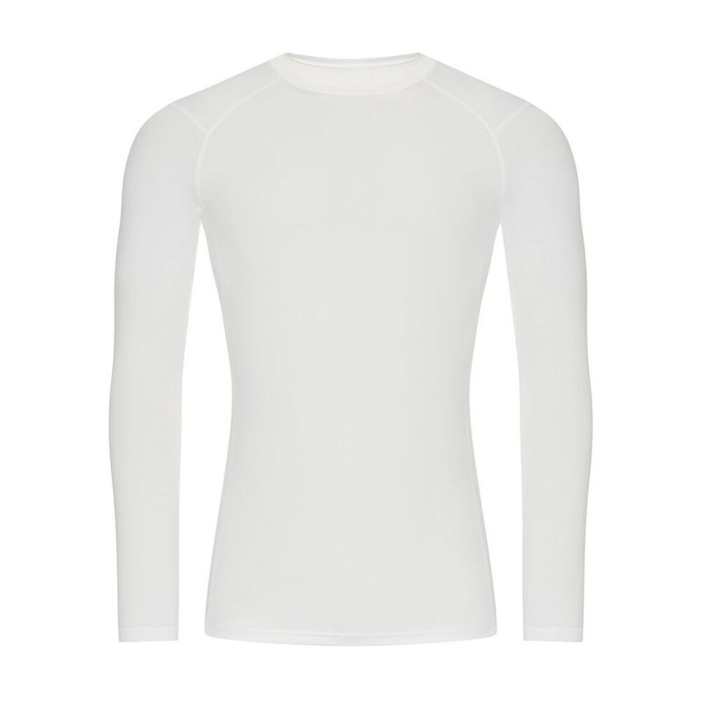 Awdis Mens Recycled Active Base Layer Top / Arctic White